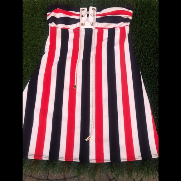 Juicy Couture Other - Juicy Couture stripped mini cover up